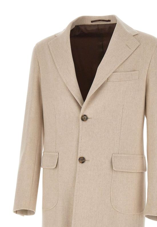 26FW 발바 코트 51043 0005 White - BARBA