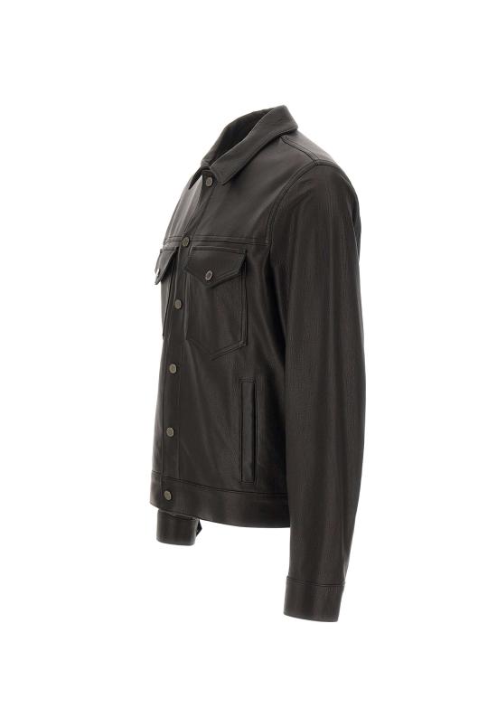 26SS 딸리아토레 가죽 자켓 HOPKINAICHI25 NERO Black - TAGLIATORE