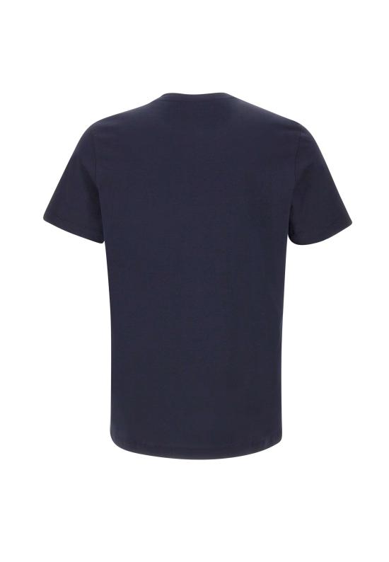 26SS 돈답 반팔 티셔츠 US198JF0271U ZL4890 Blue - DONDUP