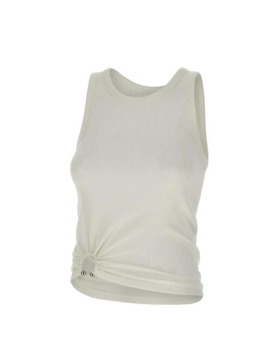 26SS 파코라반 민소매 티셔츠 24FJTE165C00530 P100 White - PACO RABANNE