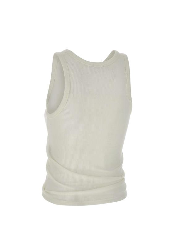 26SS 파코라반 민소매 티셔츠 24FJTE165C00530 P100 White - PACO RABANNE