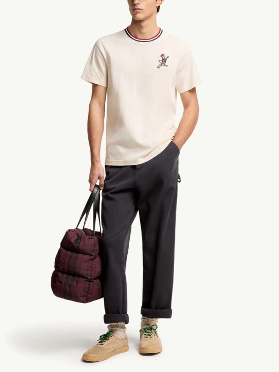 26SS 몽클레어 반팔 티셔츠 L10918C00012 89AYY060 White - MONCLER