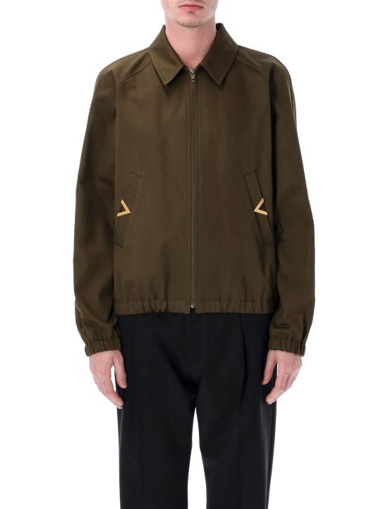 26SS 발렌티노 가라바니 자켓 8V3CIP79AWK 365 Militare