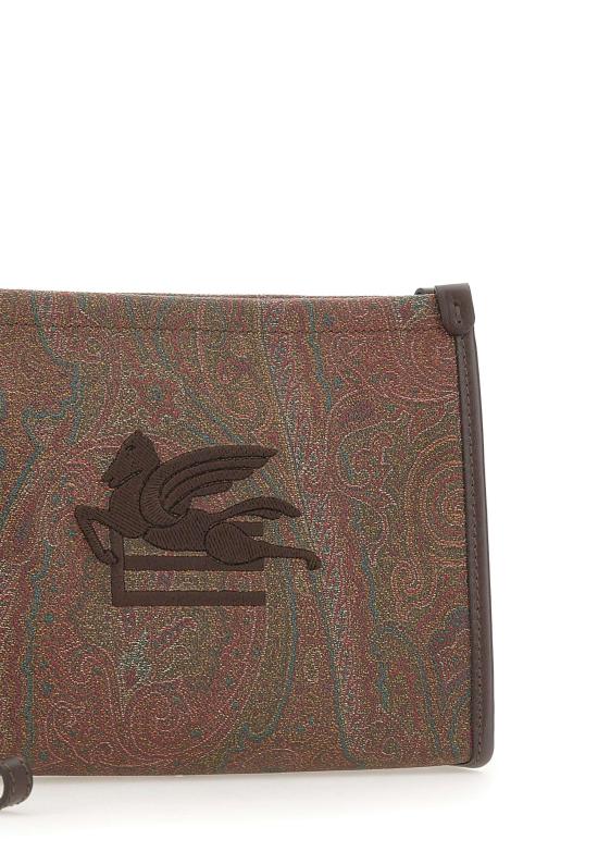 26SS 에트로 클러치/파우치 WP2C0007 AA001M0019 Brown - ETRO