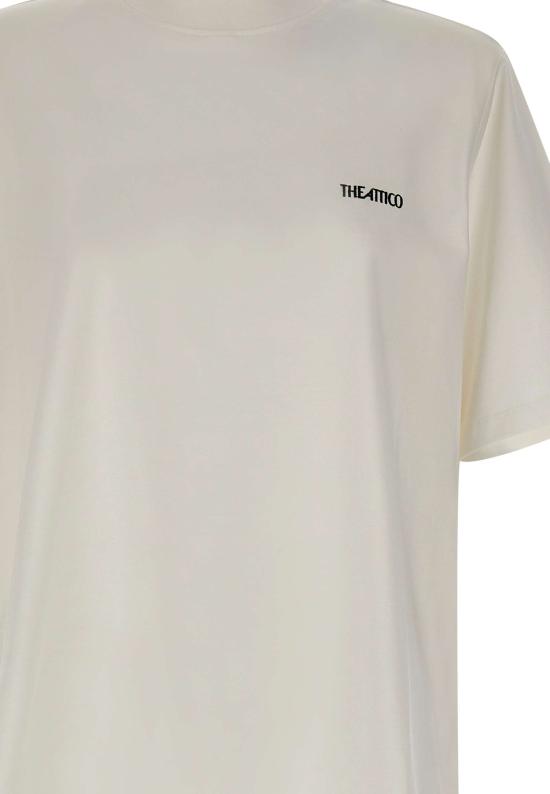 26SS 디 아티코 반팔 티셔츠 260WCT00360 JJJ025AA001 White - THE ATTICO