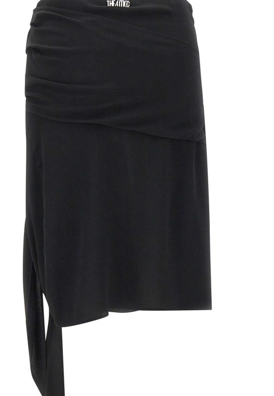 26SS 디 아티코 미디 스커트 260WCS00289 AAS001AA100 Black - THE ATTICO