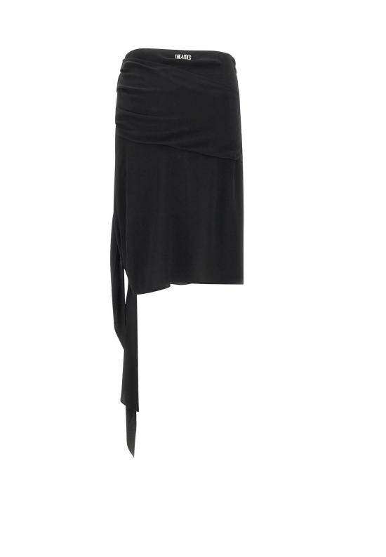 26SS 디 아티코 미디 스커트 260WCS00289 AAS001AA100 Black - THE ATTICO