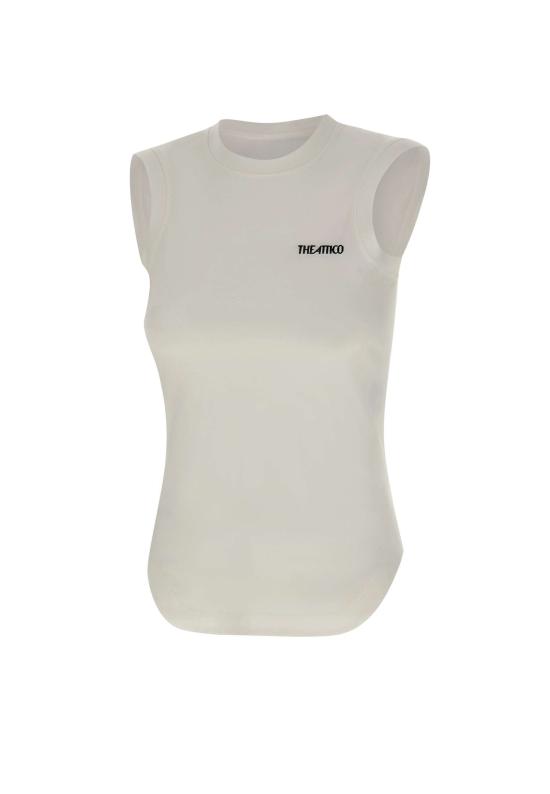 26SS 디 아티코 민소매 티셔츠 260WCN00003 JJJ025AA001 White