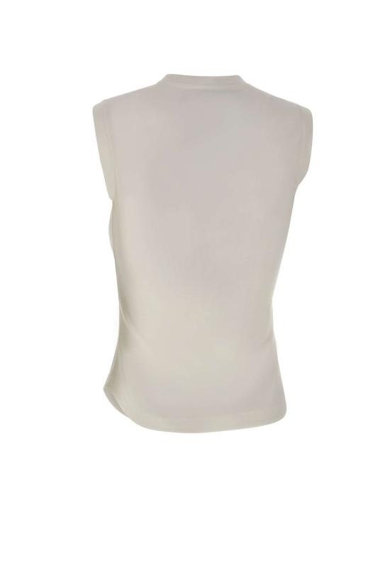 26SS 디 아티코 민소매 티셔츠 260WCN00003 JJJ025AA001 White - THE ATTICO