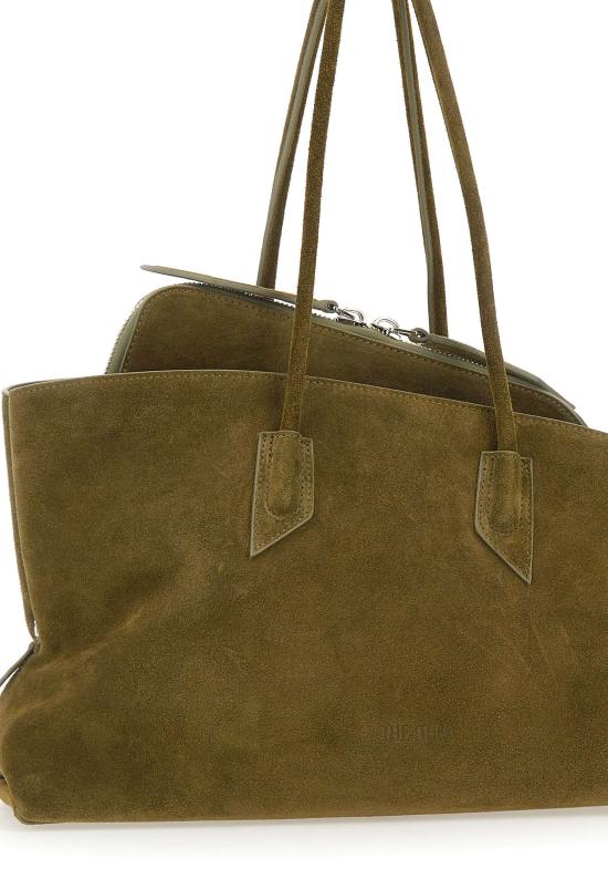 26SS 디 아티코 라 파세지아타 미디엄 탑 핸들 백 250WAH00054 LBT007AA853 Green - THE ATTICO