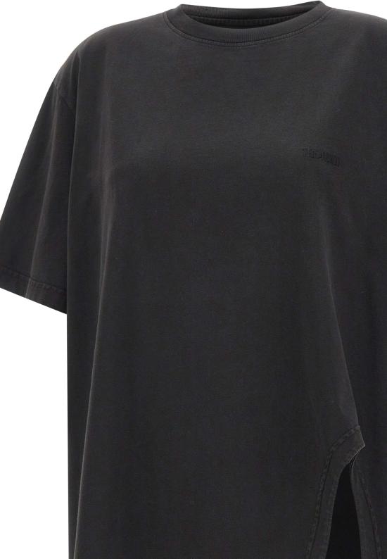 26SS 디 아티코 반팔 티셔츠 260WCT00350 JJJ025AA615 Black - THE ATTICO