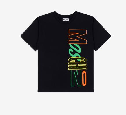  [키즈] 모스키노 티셔츠 H6M03R LAA2060100 Black