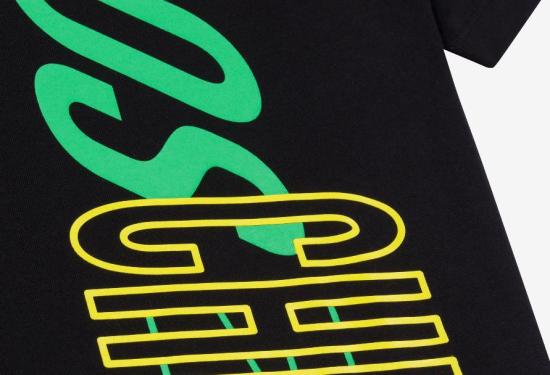  [키즈] 모스키노 티셔츠 H6M03R LAA2060100 Black - MOSCHINO