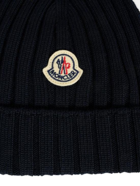 25FW [키즈] 몽클레어 모자 K29513B00006 M1131742 Blue - MONCLER