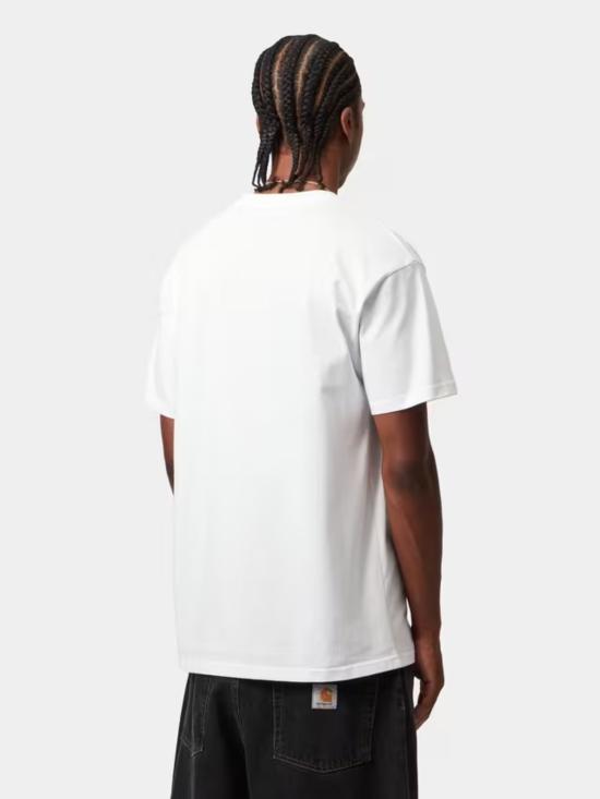 26SS 칼하트 WIP 반팔 티셔츠 I026391 00RXX White - CARHARTT WIP