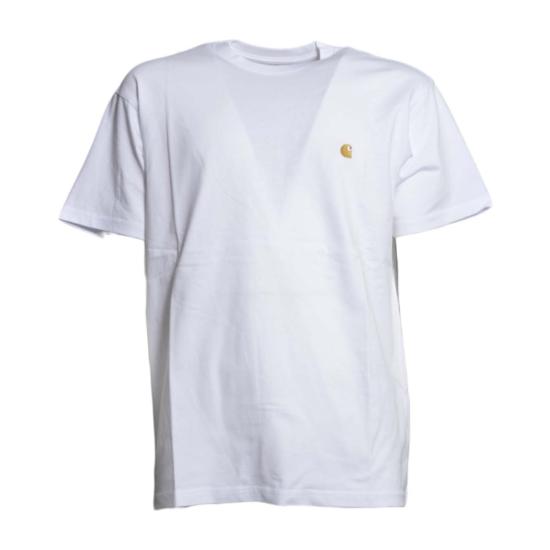 26SS 칼하트 WIP 숏슬리브 체이스 티셔츠 I026391 00RXX White