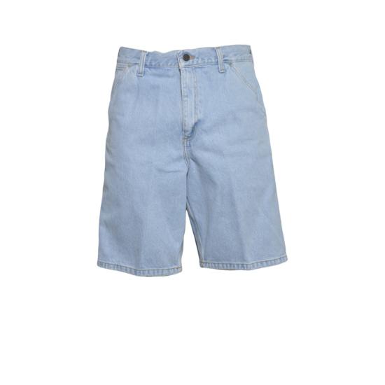 26SS 칼하트 WIP 스미스 데님 싱글 니 쇼츠 I032026 01A3 Denim