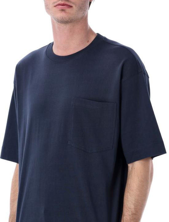 26SS 드리스 반 노튼 반팔 티셔츠 0211103603 509 Blu - DRIES VAN NOTEN