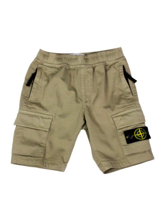 26SS [키즈] 스톤 아일랜드 쇼츠/버뮤다 K1S16L100001S00012 V009A Military