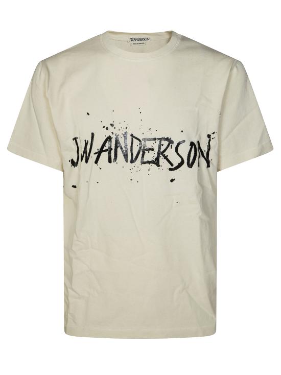 26SS JW앤더슨 반팔 티셔츠 JT0307PG1936 241 BEIGE