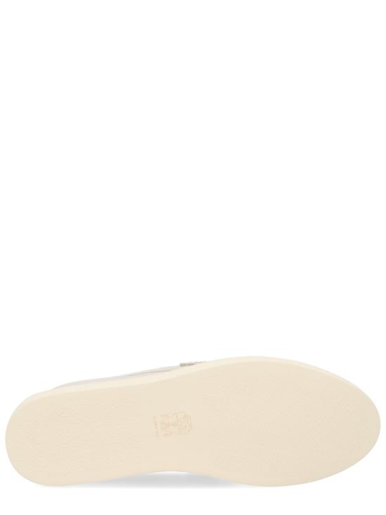 26SS 브루넬로 쿠치넬리 스웨이드 로퍼 스니커즈 MZUSOLP312 C4269 GREY - BRUNELLO CUCINELLI