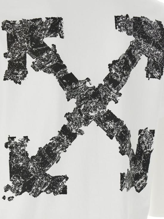 26SS 오프화이트 반팔 티셔츠 OMAA027S26JER007 1000 White - OFF WHITE