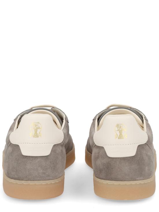 26SS 브루넬로 쿠치넬리 스웨이드 스니커즈 MZUMGLJ336 CIK14 GREY - BRUNELLO CUCINELLI