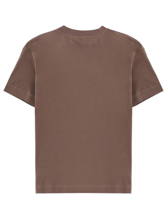 26SS 브루넬로 쿠치넬리 반팔 티셔츠 M0T81EC710 C9286 BROWN - BRUNELLO CUCINELLI