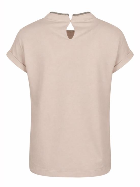 26SS 브루넬로 쿠치넬리 반팔 티셔츠 M0T18BD200 C8539 BEIGE - BRUNELLO CUCINELLI