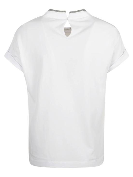 26SS 브루넬로 쿠치넬리 반팔 티셔츠 M0T18BD200 C159 WHITE - BRUNELLO CUCINELLI