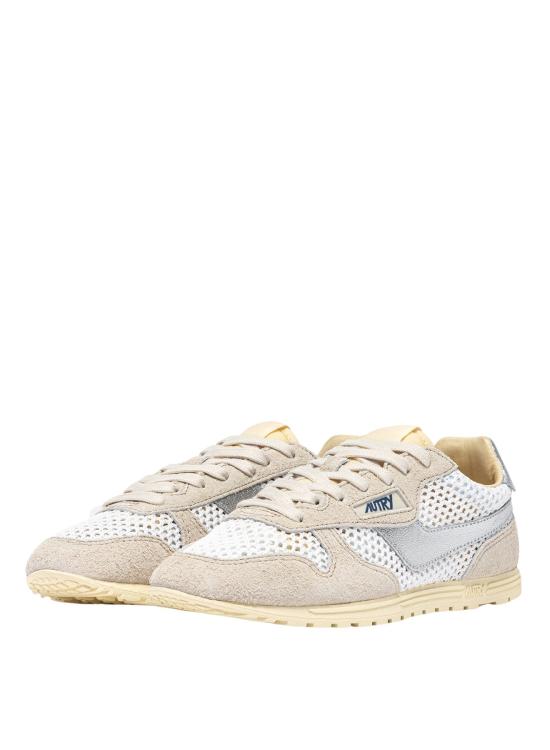 26SS 오트리 WINDSPIN 윈드스핀 스니커즈 WSLWKD03 WHT SILV - AUTRY