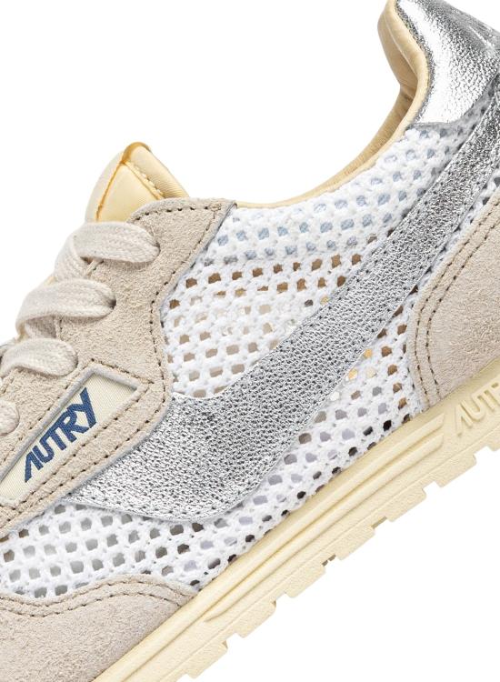 26SS 오트리 WINDSPIN 윈드스핀 스니커즈 WSLWKD03 WHT SILV - AUTRY