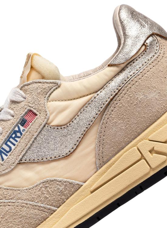 26SS 오트리 릴윈드 스니커즈 WWLWUT24 ECRU PLATIN - AUTRY