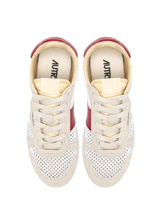 26SS 오트리 WINDSPIN 윈드스핀 스니커즈 WSLWKD05 WHT RED - AUTRY