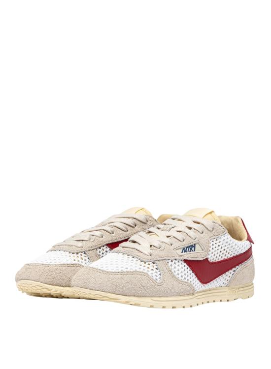 26SS 오트리 WINDSPIN 윈드스핀 스니커즈 WSLWKD05 WHT RED - AUTRY