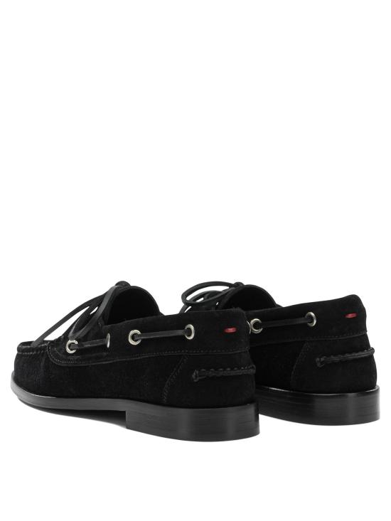 26SS 에이드 뮬/슬리퍼 HARRISCOWSUEDELEATHERBLACK - AEYDE