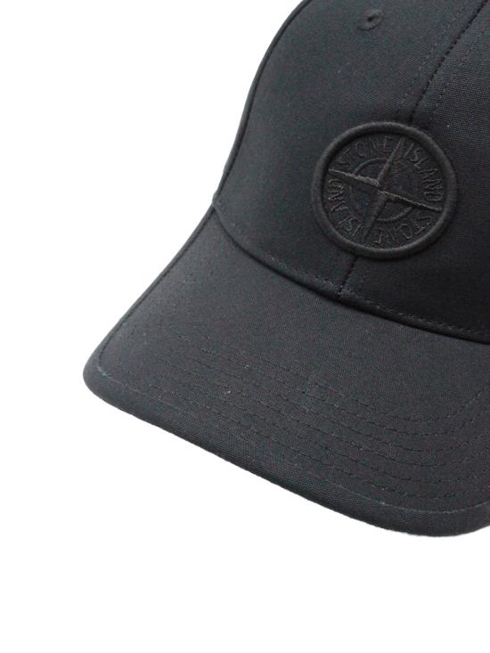 26SS [키즈] 스톤 아일랜드 모자 L1S169100001S0248 V0029 Black - STONE ISLAND