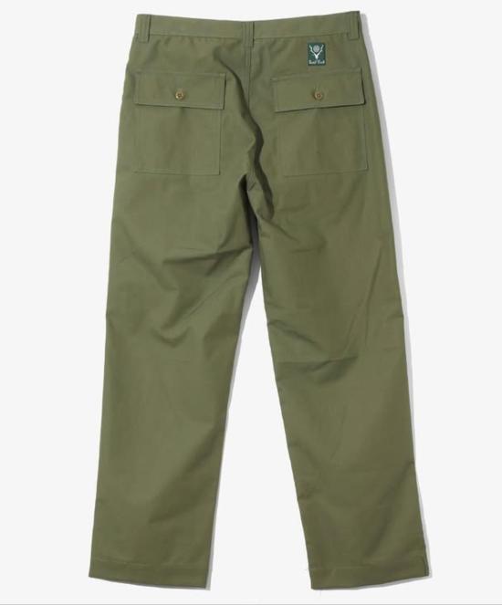  사우스투웨스트에잇 스트레이트 팬츠 South2 West8 부시  코튼 립스톱