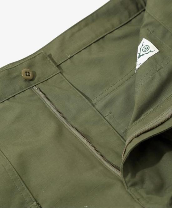  사우스투웨스트에잇 스트레이트 팬츠 South2 West8 부시  코튼 립스톱 - SOUTH2 WEST8