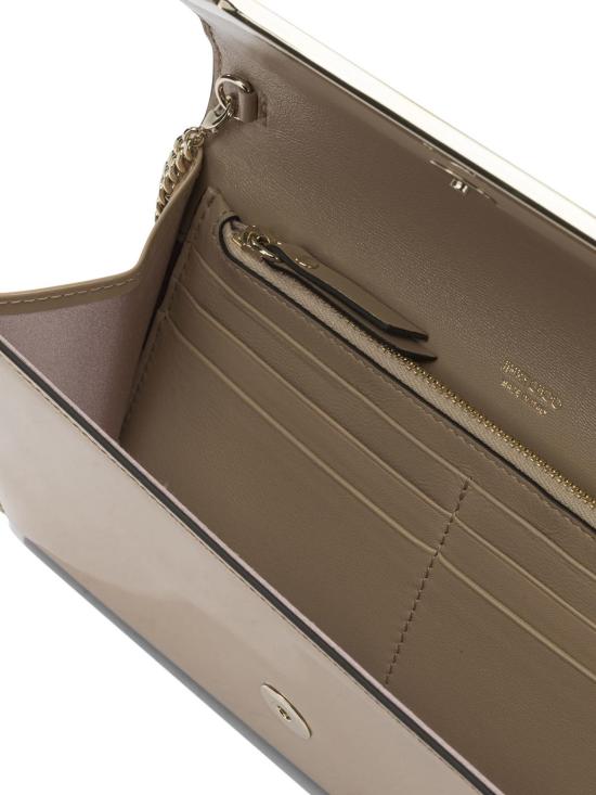 26SS 지미추 클러치/파우치 EMMIE PATCHAI LIGHT GOLD - JIMMY CHOO
