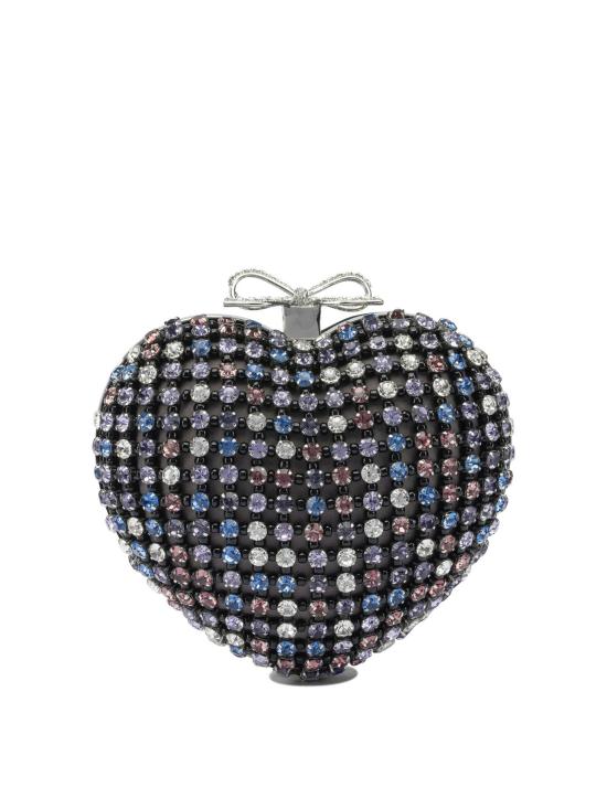 26SS 셀프 포트레이트 클러치/파우치 RS26 307A MU MULTI COLOURED BLACK