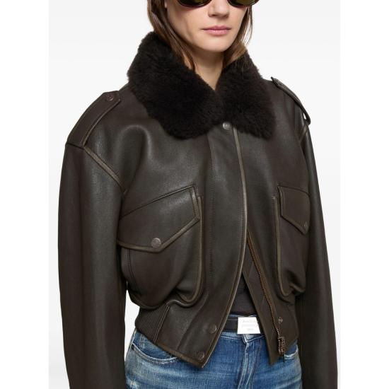 26SS 아크네 스튜디오 봄버 자켓 A70211 DKBRO BROWN - ACNE STUDIOS