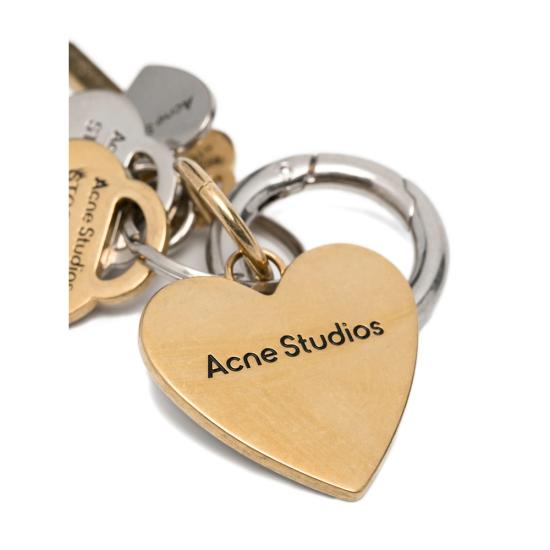 26SS 아크네 스튜디오 키링 C80237 GOSIL GOLD SILVER - ACNE STUDIOS