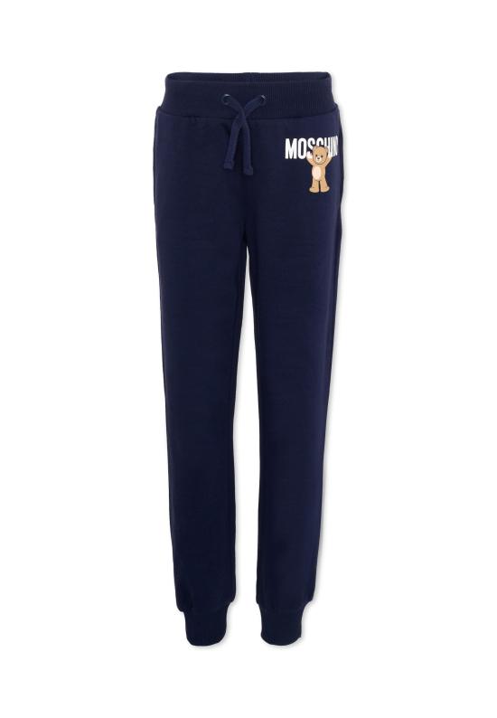 25FW [키즈] 모스키노 트레이닝/조거 팬츠 HUP08T LCA40 40016 BLUE