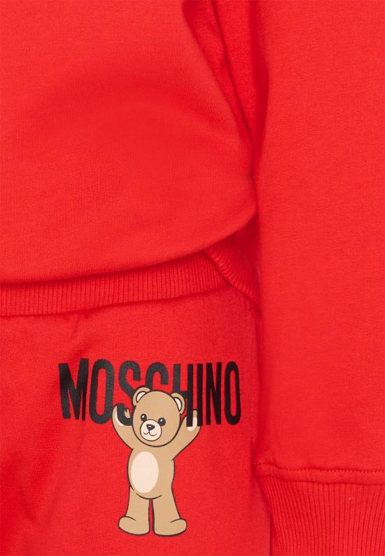 25FW [키즈] 모스키노 오버롤 HUK04A LCA40 50109 RED - MOSCHINO