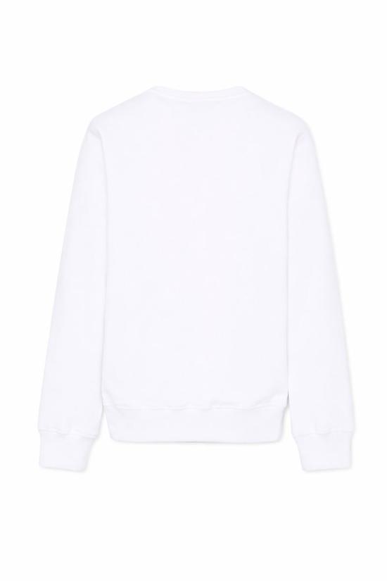 25FW [키즈] 모스키노 트레이닝 상의 HTF08V LCA61 10101 WHITE - MOSCHINO