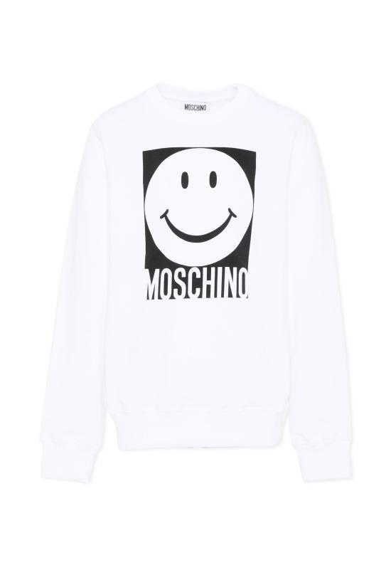 25FW [키즈] 모스키노 트레이닝 상의 HSF08V LCA14 10101 WHITE