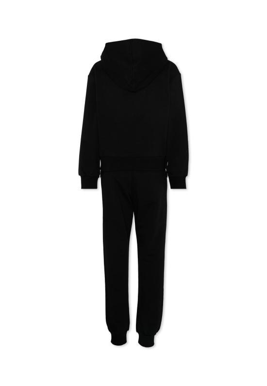 25FW [키즈] 모스키노 오버롤 HMK03X LCA40 60100 BLACK - MOSCHINO