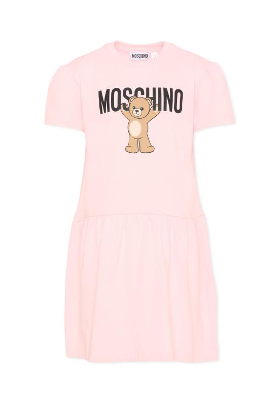 25FW [키즈] 모스키노 원피스 HDV0H9 LAA10 50209 PINK