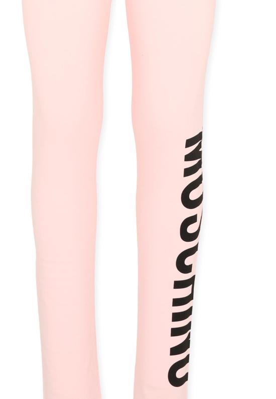 25FW [키즈] 모스키노 레깅스 HDP06R LBA11 50209 PINK - MOSCHINO